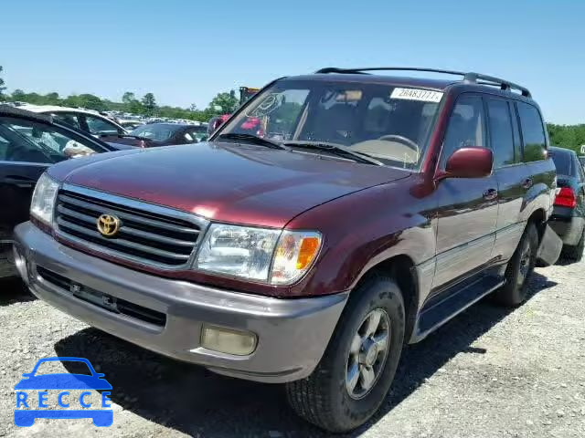 2000 TOYOTA LANDCRUISE JT3HT05J9Y0106507 image 1