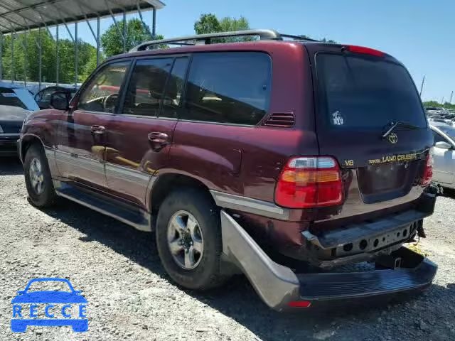 2000 TOYOTA LANDCRUISE JT3HT05J9Y0106507 image 2