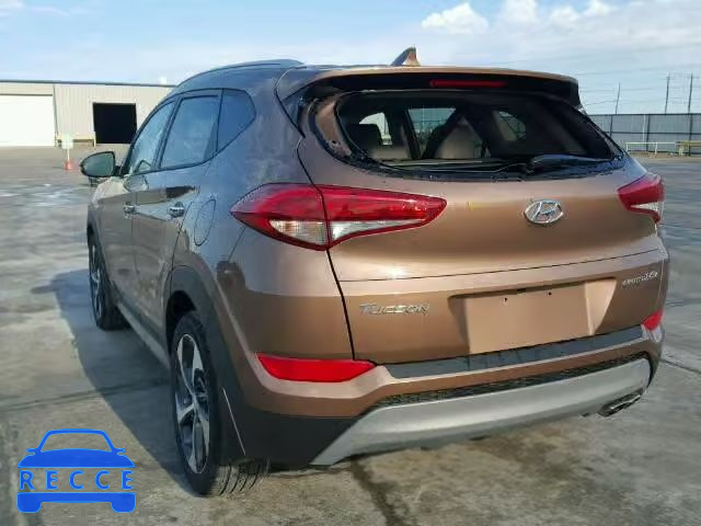 2017 HYUNDAI TUCSON LIM KM8J33A25HU350432 image 2