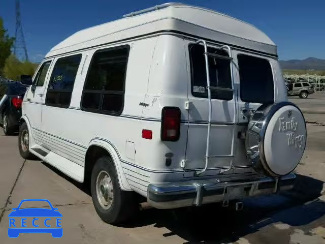 1992 DODGE RAM VAN B2 2B6HB21Y8NK124556 зображення 2