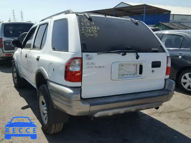 2002 ISUZU RODEO S 4S2CK58D624341883 зображення 2