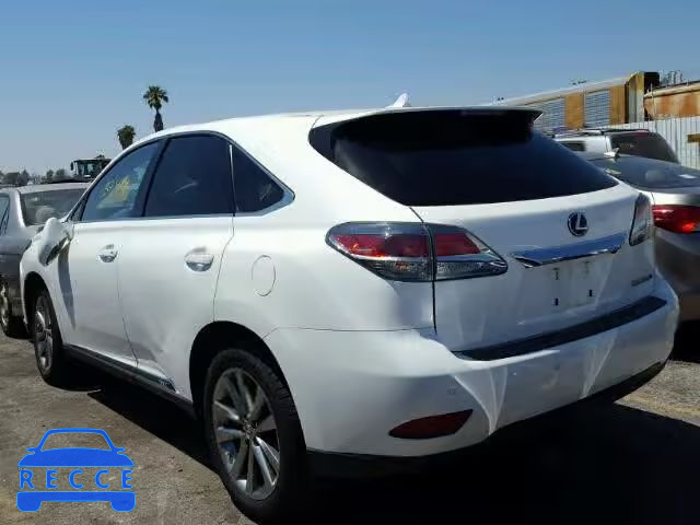 2013 LEXUS RX 450H JTJZB1BA9D2008909 image 2