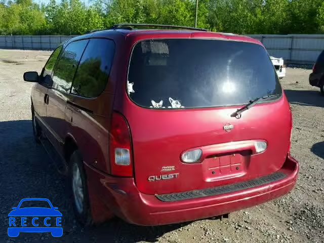 2002 NISSAN QUEST GXE 4N2ZN15T12D810697 image 2