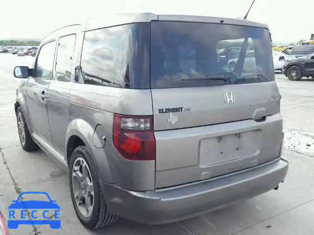 2007 HONDA ELEMENT SC 5J6YH18937L009122 зображення 2