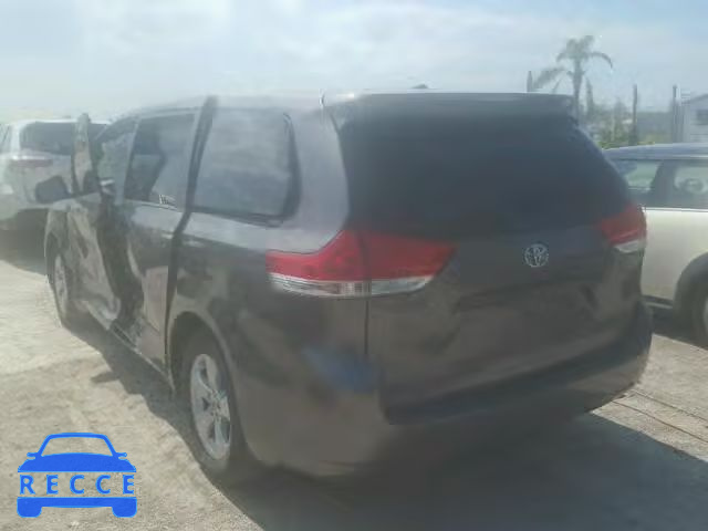 2014 TOYOTA SIENNA 5TDZK3DC1ES520235 image 2