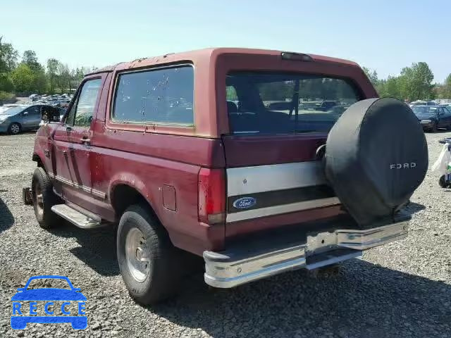 1993 FORD BRONCO 1FMEU15N2PLB04546 зображення 2