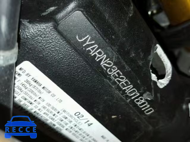2014 YAMAHA YZFR1 JYARN23E2EA018010 image 9