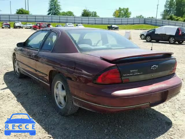 1997 CHEVROLET MONTE CARL 2G1WW12M7V9255362 image 2