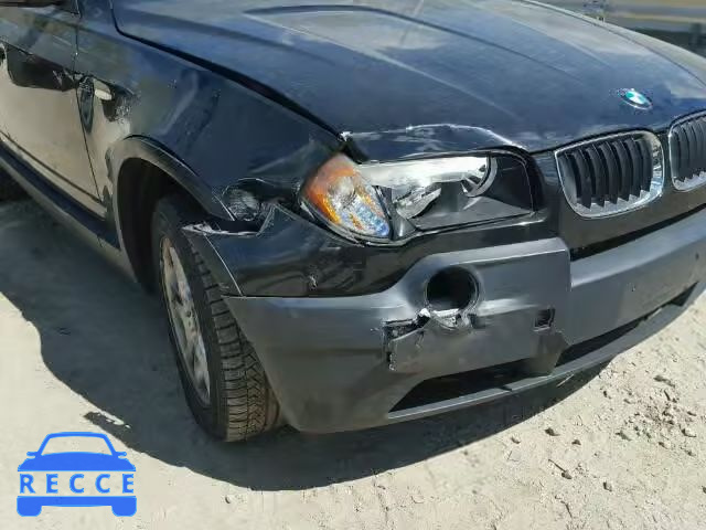 2005 BMW X3 2.5 WBXPA73475WC51112 image 8