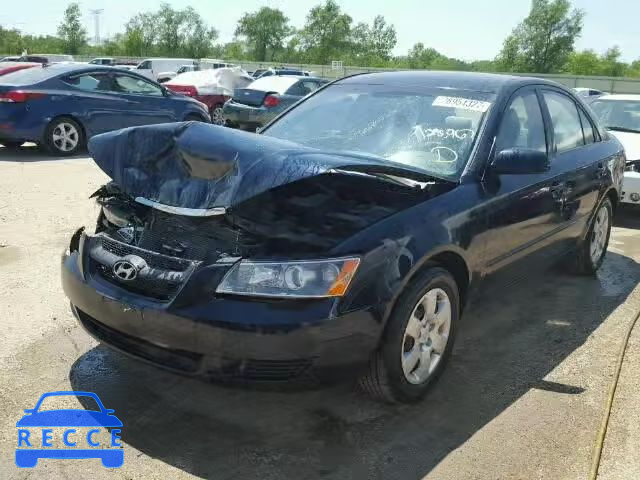 2008 HYUNDAI SONATA 5NPET46C68H391353 image 1