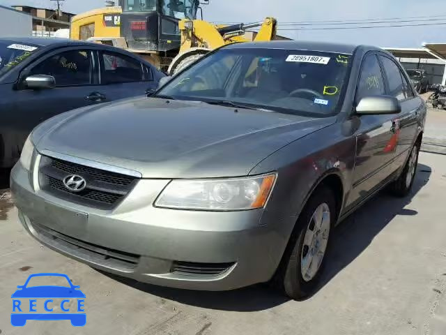 2008 HYUNDAI SONATA 5NPET46C68H377937 image 1