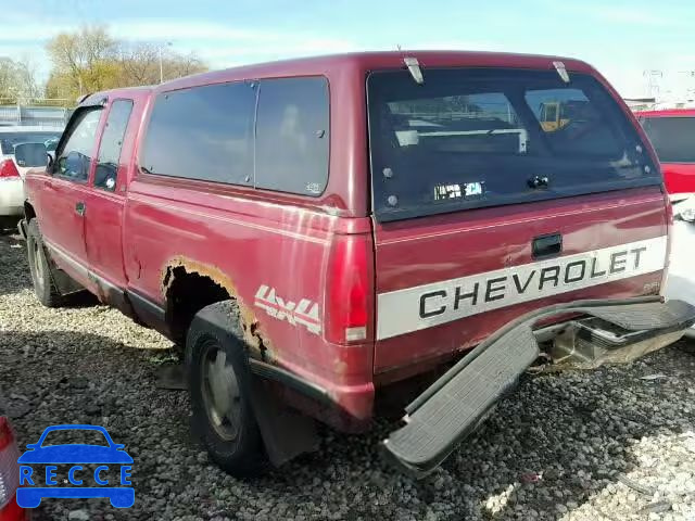 1991 CHEVROLET K1500 2GCEK19KXM1237776 image 2