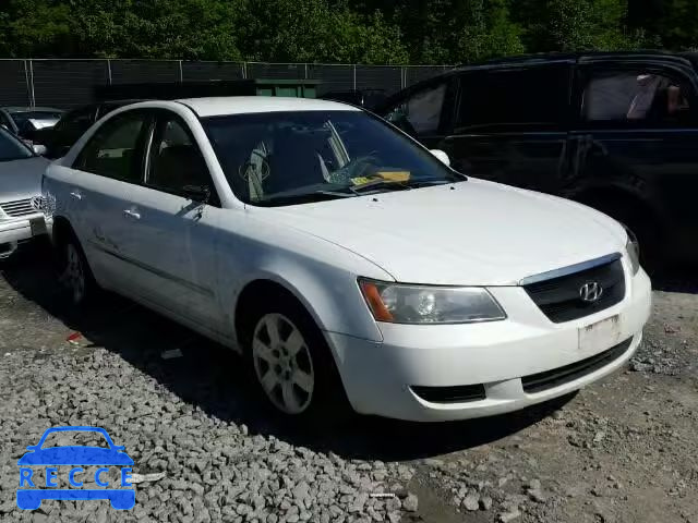 2008 HYUNDAI SONATA 5NPET46C58H337610 image 0