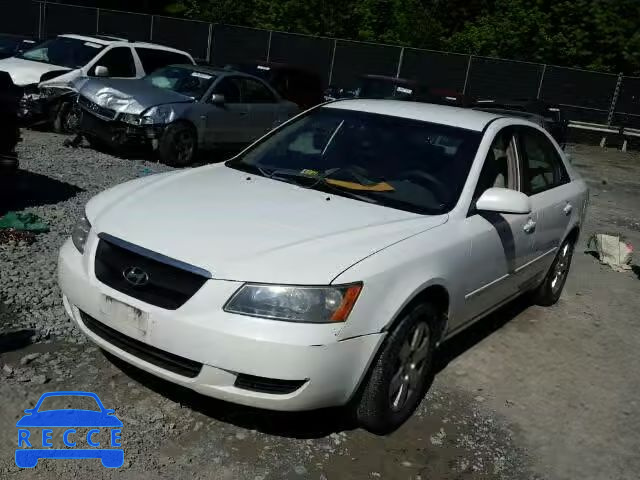 2008 HYUNDAI SONATA 5NPET46C58H337610 image 1