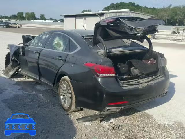 2016 HYUNDAI GENESIS KMHGN4JE4GU134106 image 2