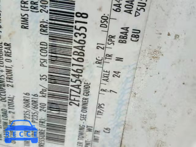 2006 FORD FREESTAR 2FTZA54616BA63518 image 9