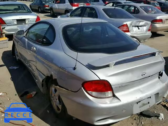 2001 HYUNDAI TIBURON KMHJG25F31U249861 image 2