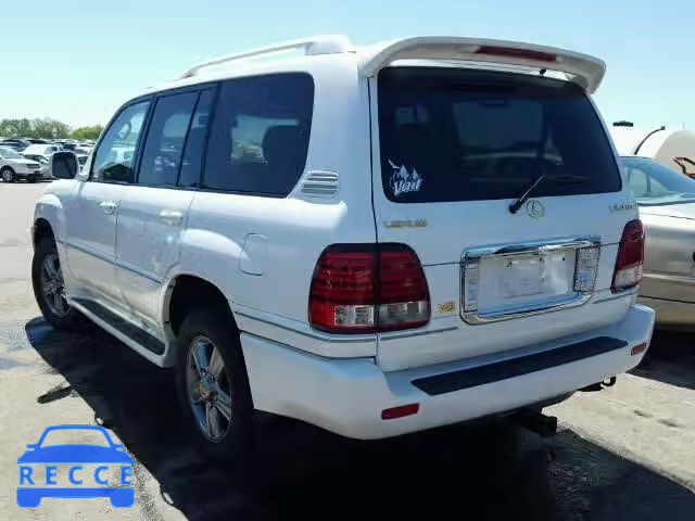 2006 LEXUS LX 470 JTJHT00W664005992 image 2