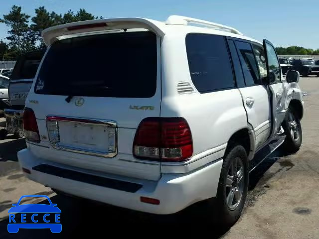 2006 LEXUS LX 470 JTJHT00W664005992 image 3