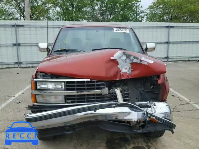 1991 CHEVROLET K1500 1GCDK14K4MZ123279 image 8