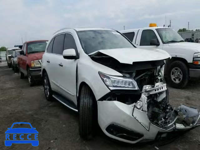 2014 ACURA MDX Advance 5FRYD4H87EB027650 image 0