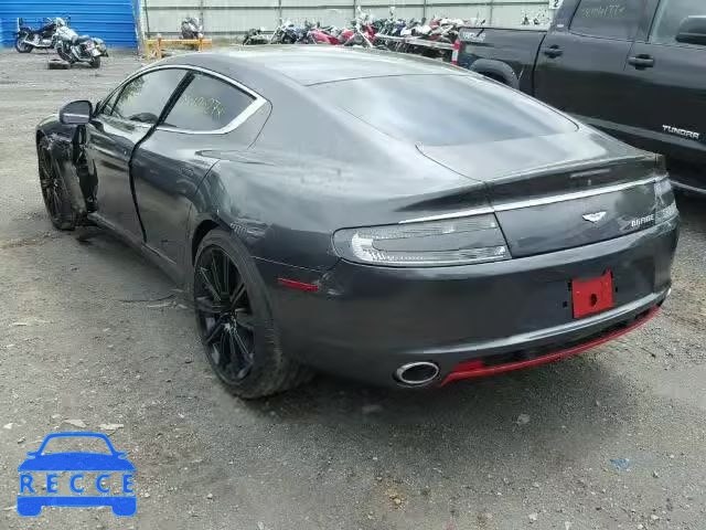 2012 ASTON MARTIN RAPIDE SCFHDDAJ6CAF02343 image 2