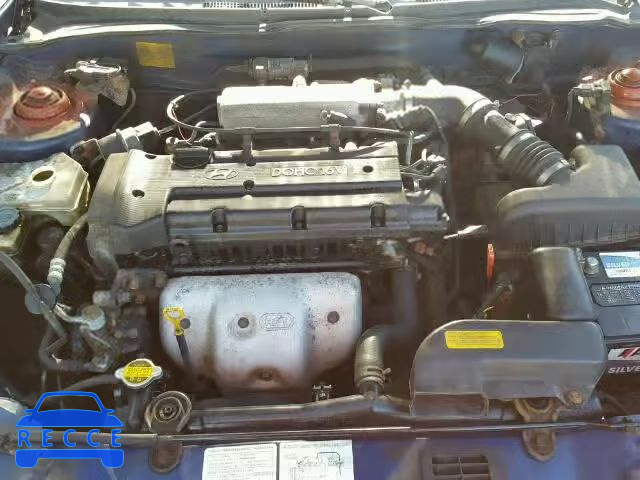 2001 HYUNDAI TIBURON KMHJG25F51U260876 image 6