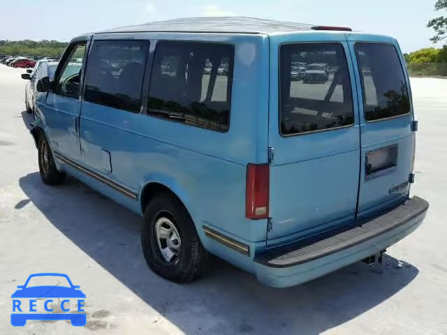 1996 CHEVROLET ASTRO VAN 1GNDM19W0TB153965 image 2