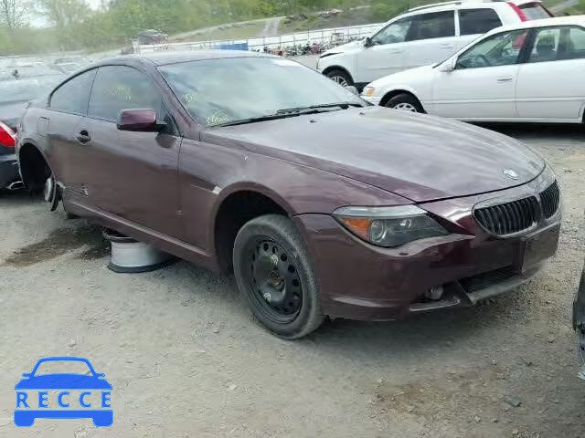 2006 BMW 650I WBAEH13436CR50702 image 0