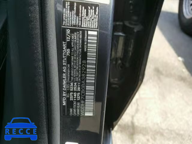 2011 MERCEDES-BENZ E550 WDDHF7CB0BA382928 image 9