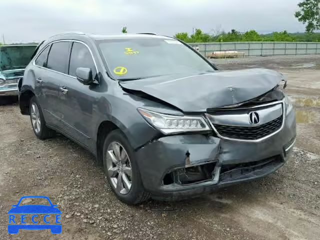 2014 ACURA MDX Advance 5FRYD4H89EB022451 image 0