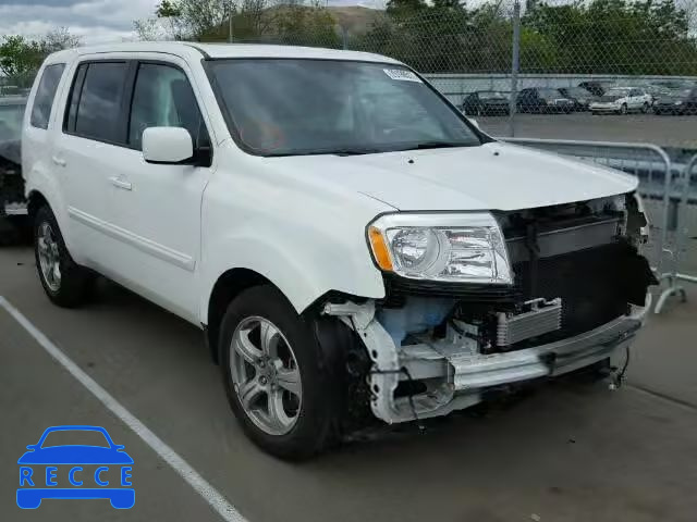 2013 HONDA PILOT EXLN 5FNYF4H72DB054997 image 0