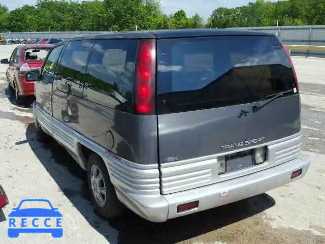 1991 PONTIAC TRANS SPOR 1GMCU06D3MT214234 image 2