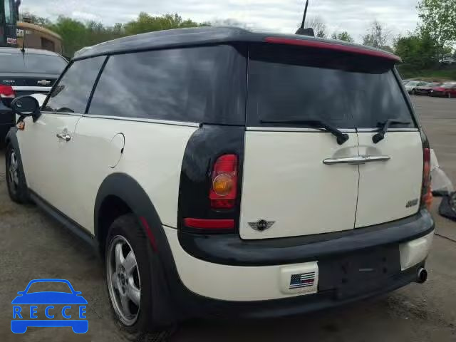 2008 MINI COOPER CLU WMWML335X8TN67616 image 2