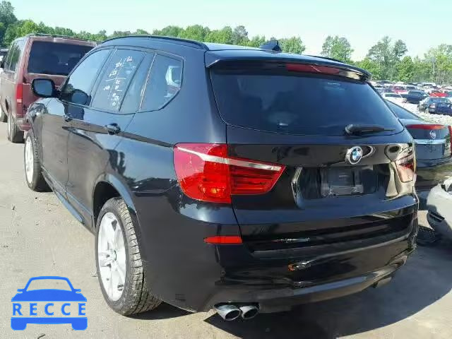 2014 BMW X3 XDRIVE3 5UXWX7C51E0E81228 image 2