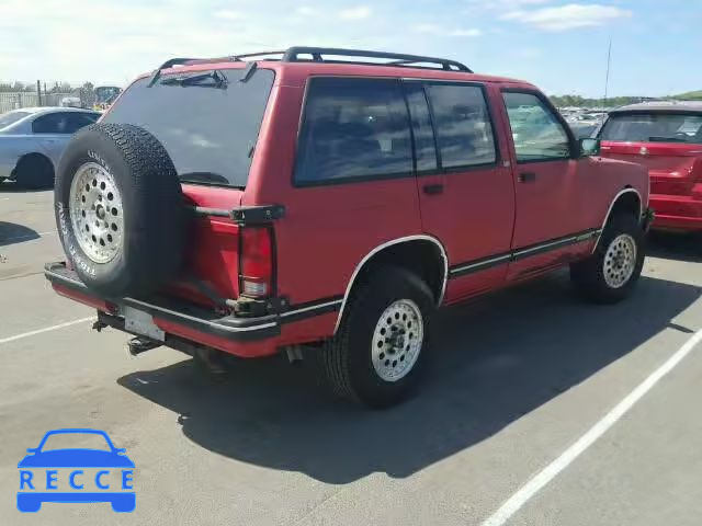 1994 CHEVROLET S10 BLAZER 1GNDT13WXR0166061 image 3