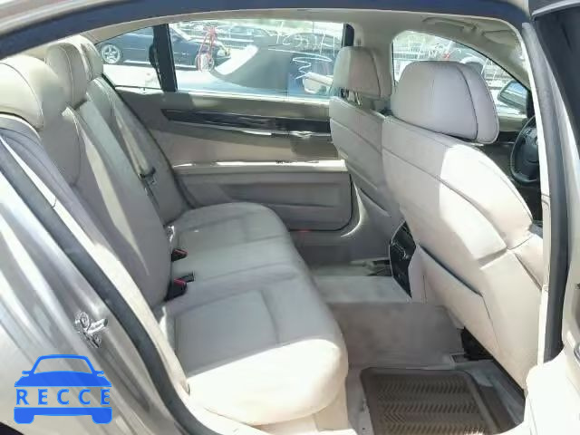 2009 BMW 7 SERIES WBAKB83509CY57369 зображення 5