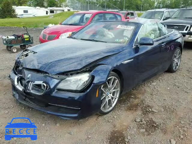 2012 BMW 650I WBALZ3C50CDL72198 зображення 1