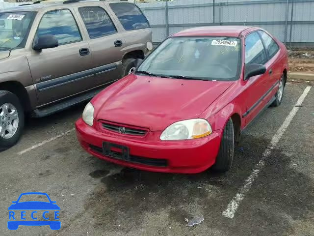 1998 HONDA CIVIC HX 1HGEJ7224WL022019 image 1