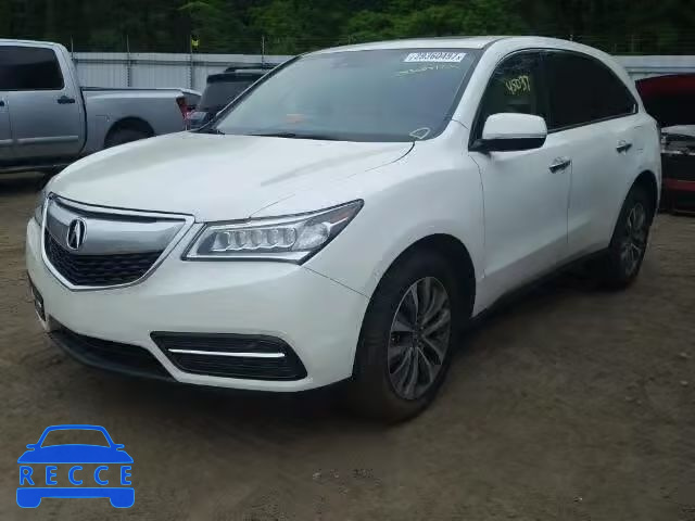 2014 ACURA MDX TECH 5FRYD4H48EB046639 зображення 1