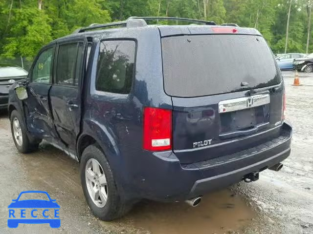 2011 HONDA PILOT EXLN 5FNYF4H72BB081260 image 2