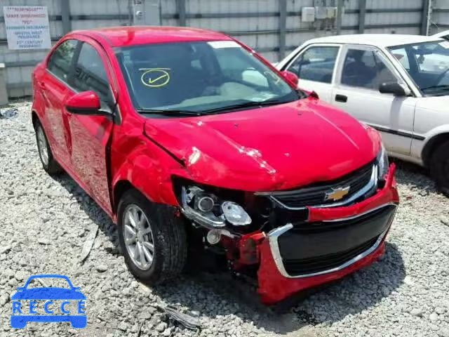 2017 CHEVROLET SONIC LT 1G1JD5SH5H4106787 зображення 0