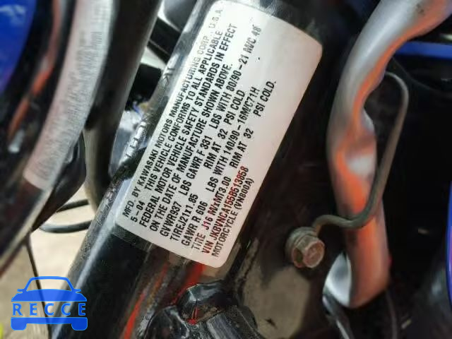 2005 KAWASAKI VN800 JKBVNCA155B513858 зображення 9