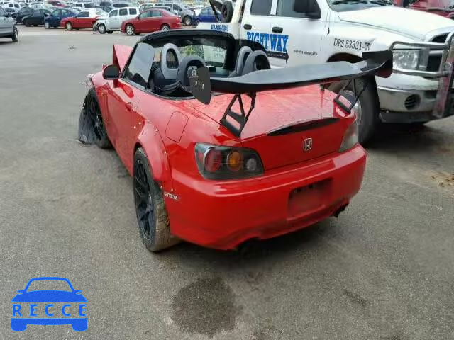 2005 HONDA S2000 JHMAP21495S003955 image 2
