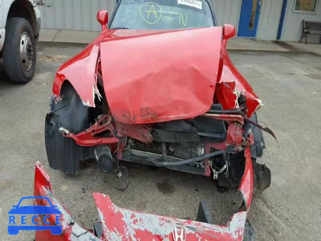 2005 HONDA S2000 JHMAP21495S003955 image 8