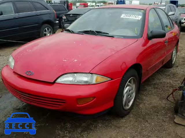1999 CHEVROLET CAVALIER L 1G1JF5244X7177662 image 1