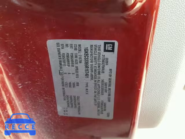 2009 GMC YUKON SLT 1GKEC33399R167491 image 9