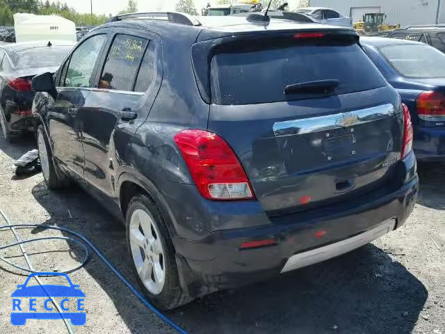 2015 CHEVROLET TRAX LTZ 3GNCJNSBXFL240388 зображення 2