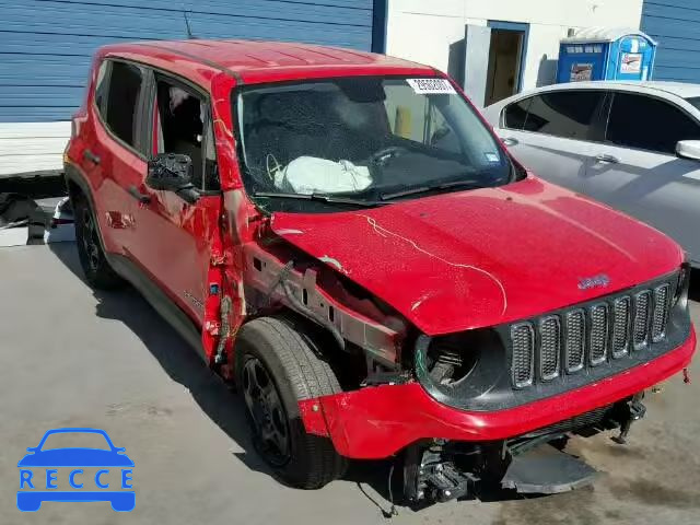 2015 JEEP RENEGADE S ZACCJAATXFPB41217 зображення 0