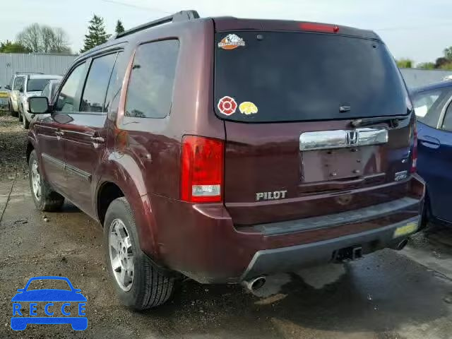 2010 HONDA PILOT TOUR 5FNYF4H90AB034390 image 2